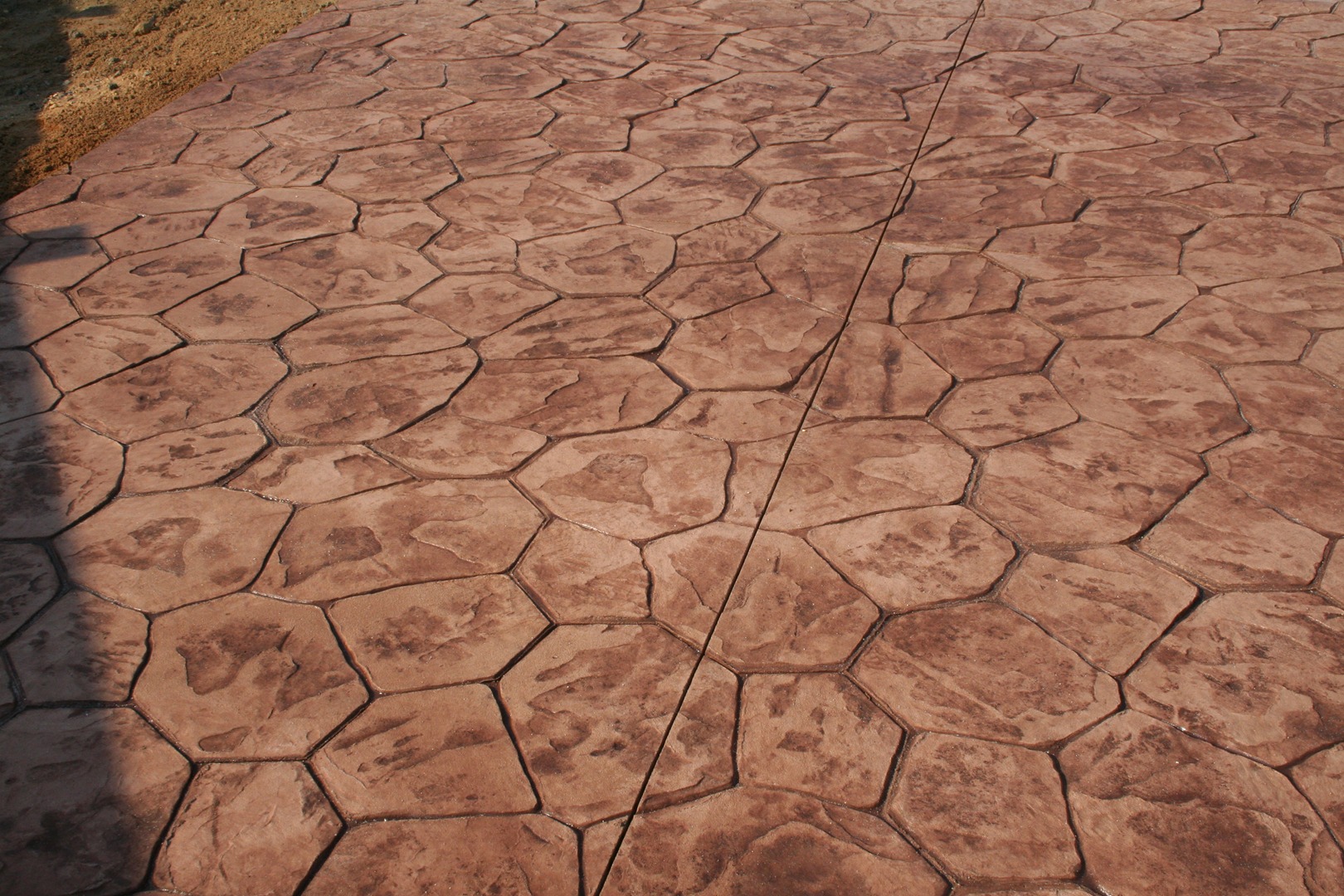 Stamped Concrete driveway project completed in Barnegate, NJ