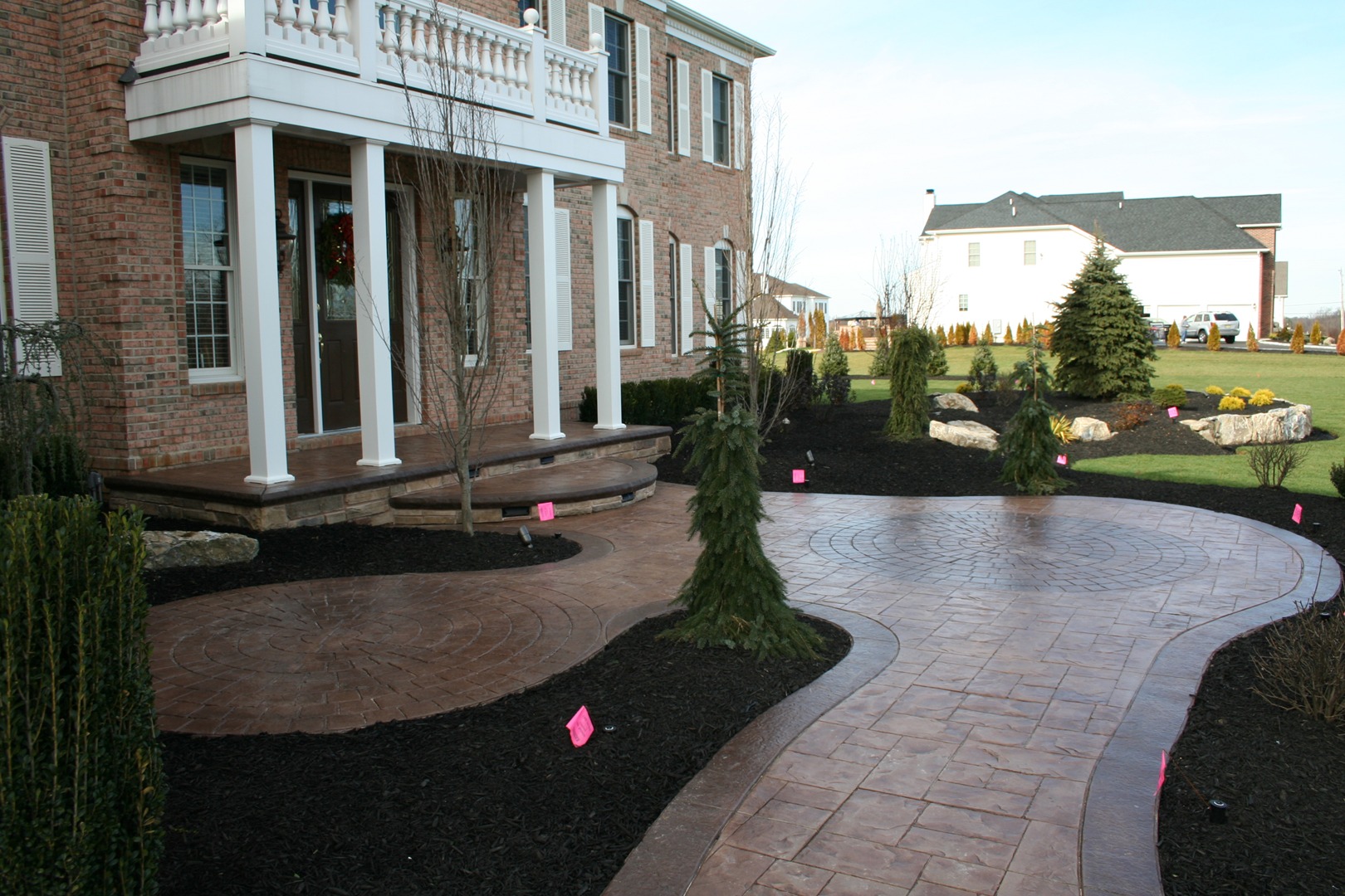 front entrance masonry in Cream Ridge NJ