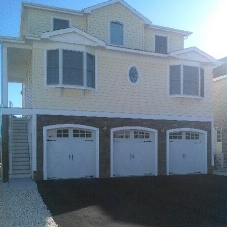 completed house raising foundation project in Brick, NJ