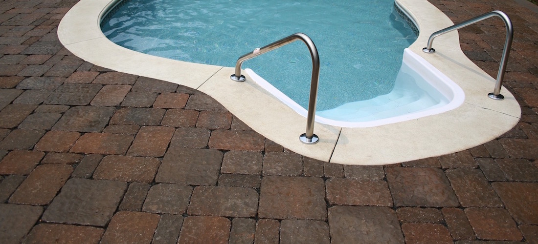 pool paver patio